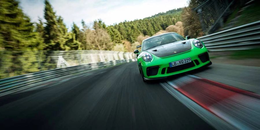 2018 Porsche GT3 RS, Generation 991.1, Nürburgring