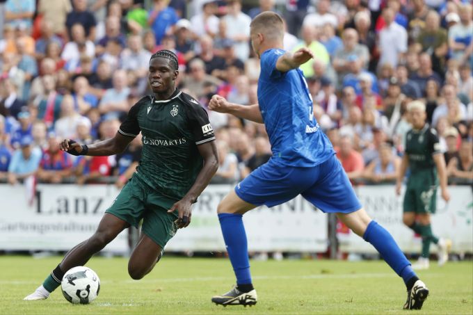 Thierno Barry absolvierte im Cup gegen Subingen seinen letzten Einsatz für den FC Basel. Thierno Barry FC Basel