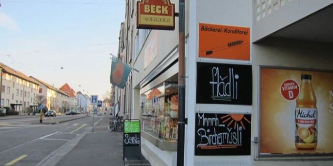 Die Bäckerei Gerber in Riehen BS. Bäckerei Gerber