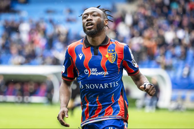 Bénie Traoré trifft für den FC Basel zum 3:1 (Archivbild). FC Basel
