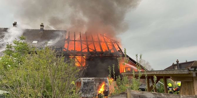 Brand in Hägglingen