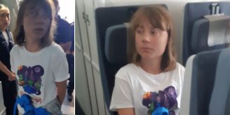 Im Flugzeug - Hier wird Greta Thunberg aus Israel ausgeschafft Im Flugzeug - Hier wird Greta Thunberg aus Israel ausgeschafft