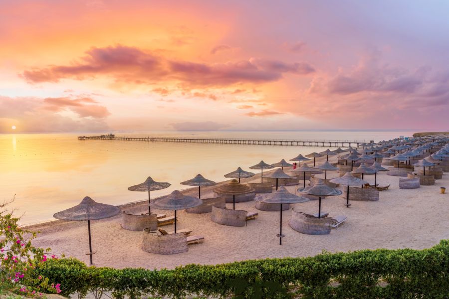 Eine bezaubernde Stimmung in Marsa Alam.