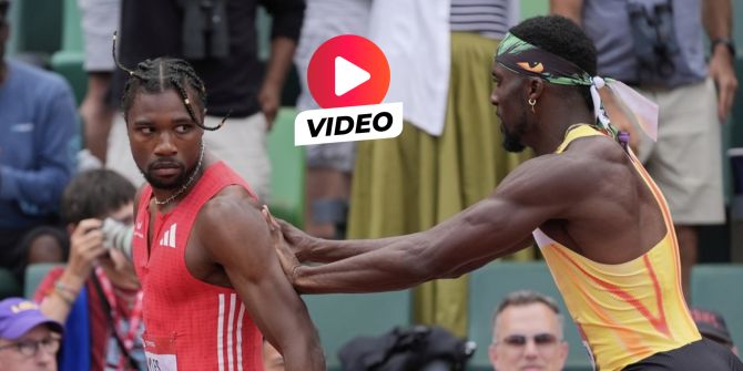 Noah Lyles Kenny Bednarek
