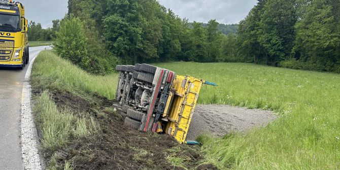 Unfall in Birmenstorf