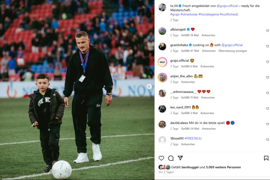 fc basel taulant xhaka