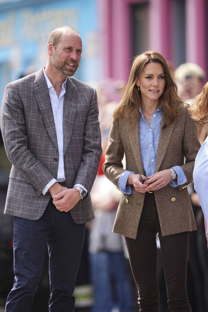 Prinzessin Kate und Prinz William unterwegs auf der Isle of Mull am 29. April 2025. Prinzessin Kate