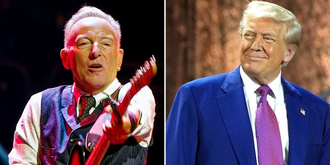 trump bruce springsteen