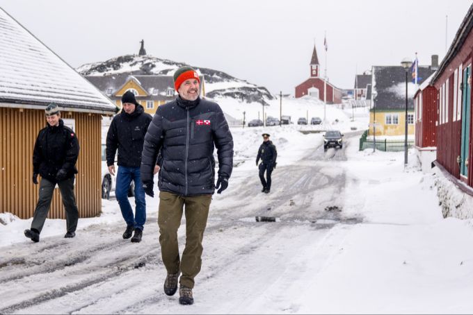 Dänemarks König Frederik X besuchte kürzlich Grönland. usa