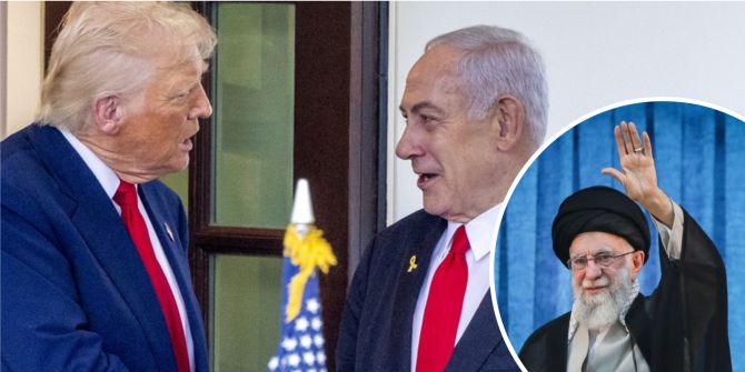 Trump Netanyahu Khamenei