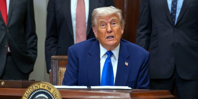 Donald Trump plant, das Geburtsrecht auf die US-Staatsbürgerschaft abzuschaffen. (Archivbild) trump