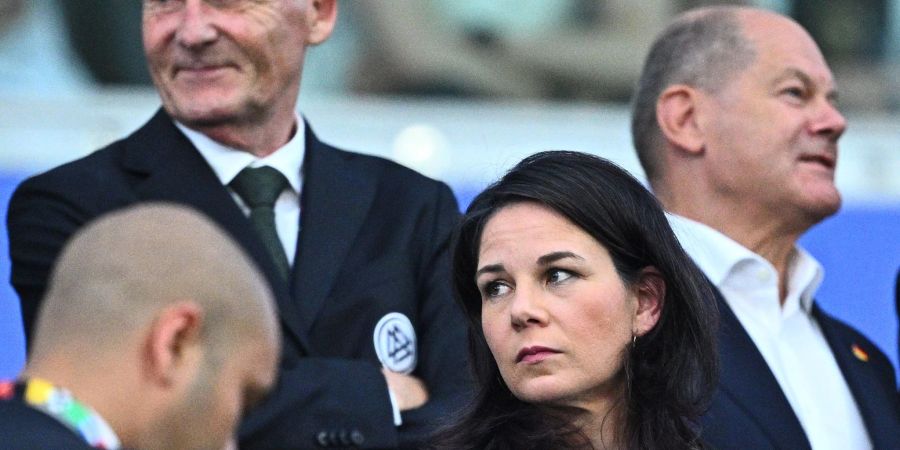 Aussenministerin Annalena Baerbock war beim EM-Spiel der Nationalmannschaft gegen die Schweiz dabei. (Archivbild)
