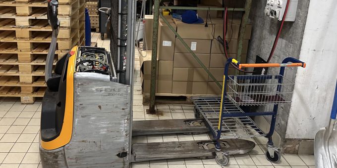 St. Gallen: Bei Arbeitsunfall mit elektrischer Hebevorrichtung «Ameise» verletzt. St. Gallen: Arbeitsunfall