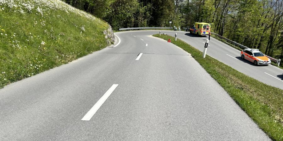 Unfallstelle Trogenerstrasse