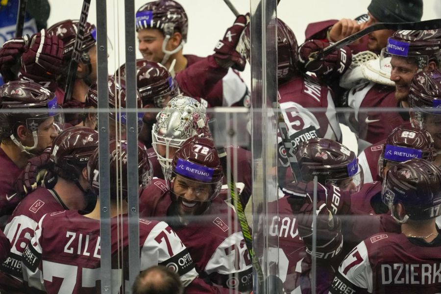 Lettland Frankreich Eishockey-WM