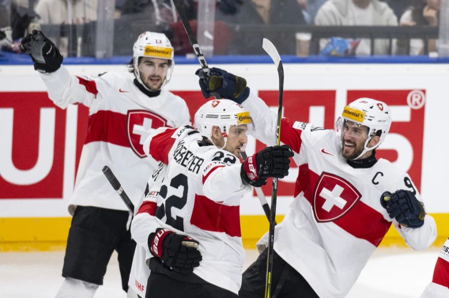 Die Schweiz steht nach einer starken Gruppenphase im Viertelfinal der Eishockey-WM.