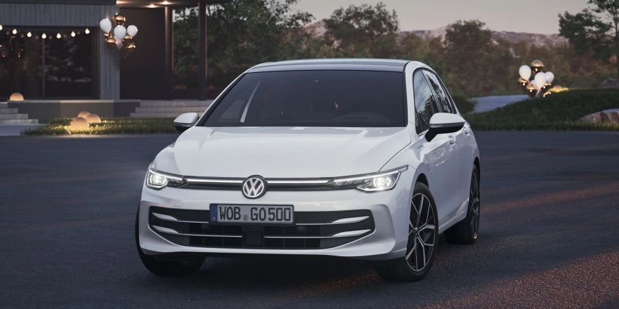Volkswagen Golf «Edition 50» ist seit Februar im Handel vorstellbar.