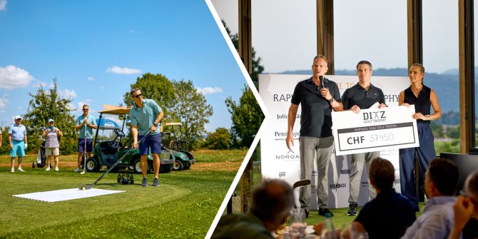 Die Raphael Diaz Golf Trophy war einmal mehr ein Fest für den guten Zweck. - Raphael Diaz Golf Trophy