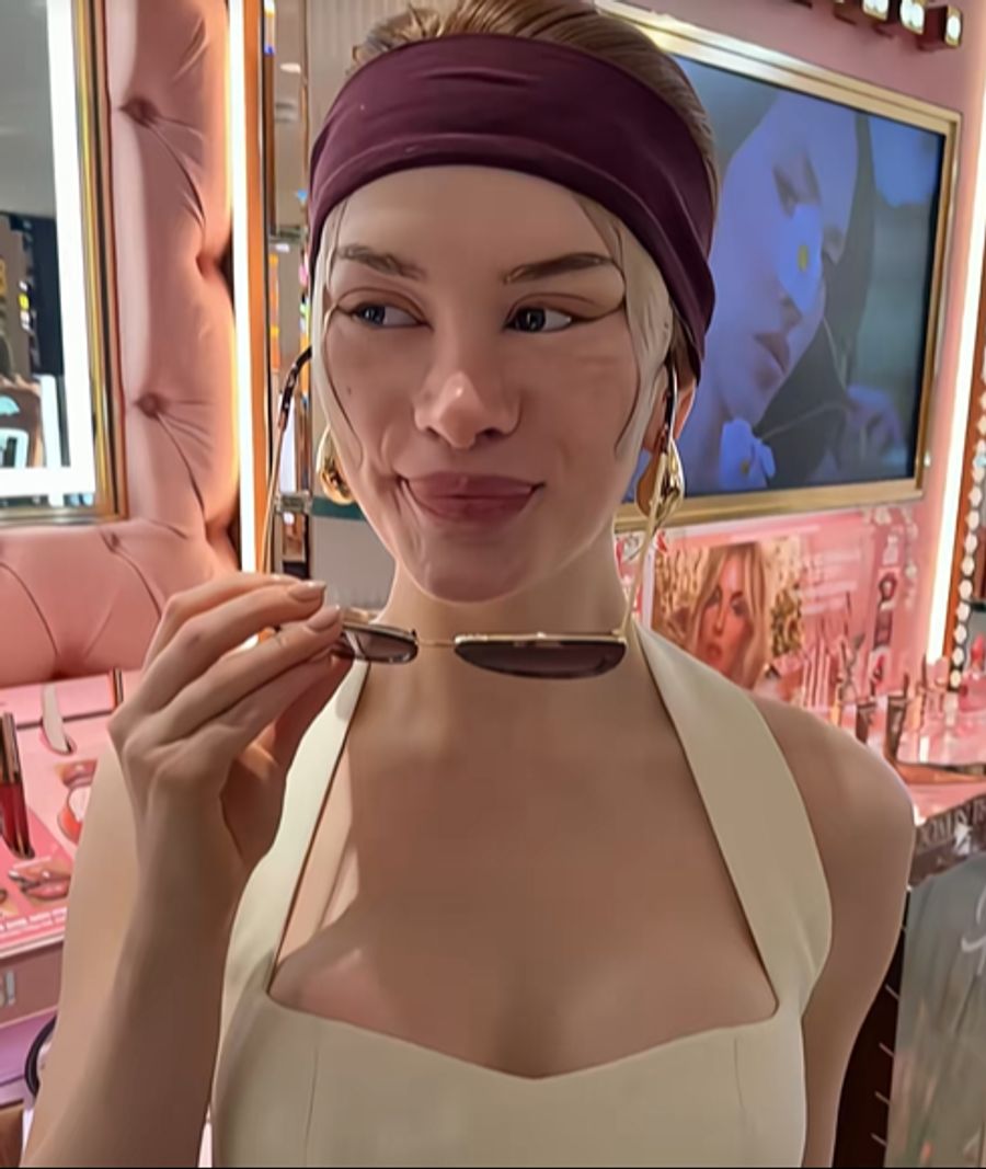 Auch, wenn diese Influencerin (28) ...