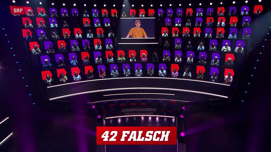Von seinen «Gegner» beantworteten 42 die Frage falsch. Sie wussten nicht, dass Marcel Dettling seit März 2024 SVP-Präsident ist.