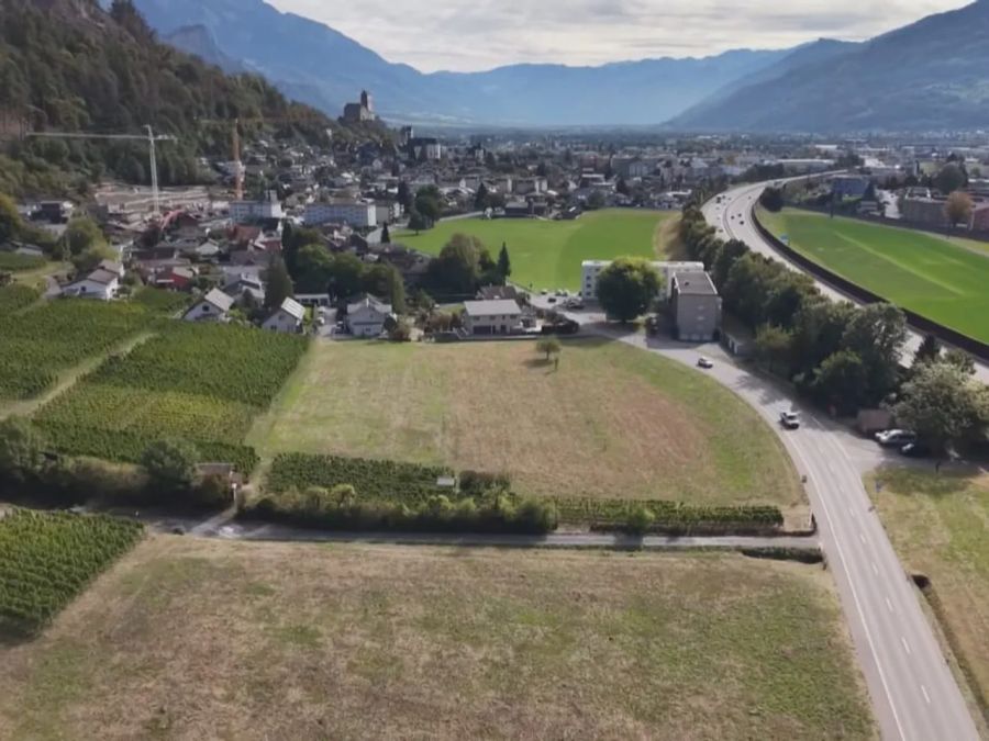 Luftaufnahmen zeigen das Ausmass in der Region.