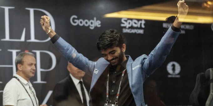 Historischer Sieg - 18-jähriger Gukesh gewinnt Schach WM