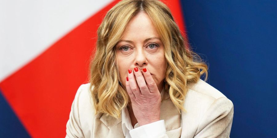 Italiens Ministerpräsidentin Giorgia Meloni