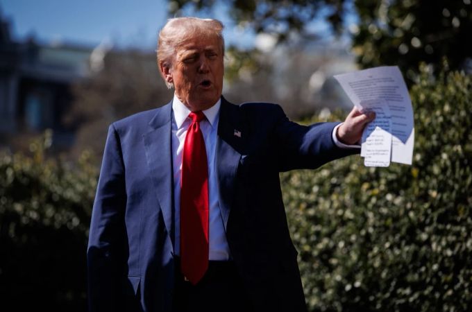 Donald Trump konfrontierte die EU schon in seiner ersten Amtszeit als US-Präsident mit Zöllen. Donald Trump