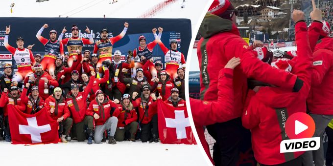 Totaler WM-Triumph - So freut sich das Schweizer Team über Dreifachsieg