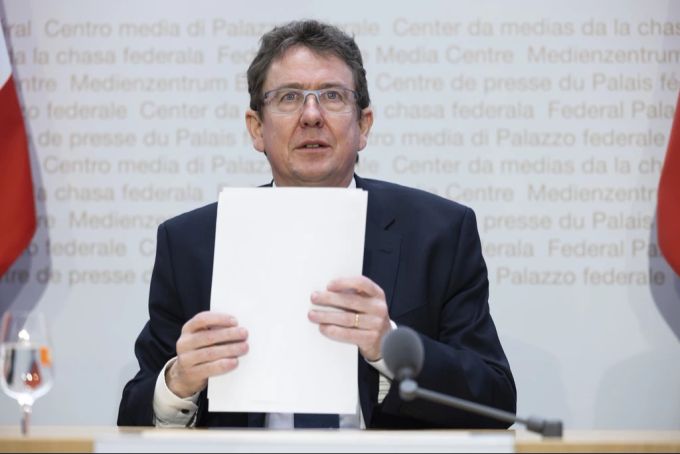 An der Pressekonferenz nach der Abstimmung sagte Albert Rösti: «Das Nein ist gewiss kein Nein zum Schutz der Umwelt.» Albert Rösti Abstimmung