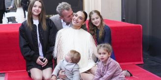 «Walk of Fame» - Gal Gadot geht mit Familie auf Stern zu Boden «Walk of Fame» - Gal Gadot geht mit Familie auf Stern zu Boden