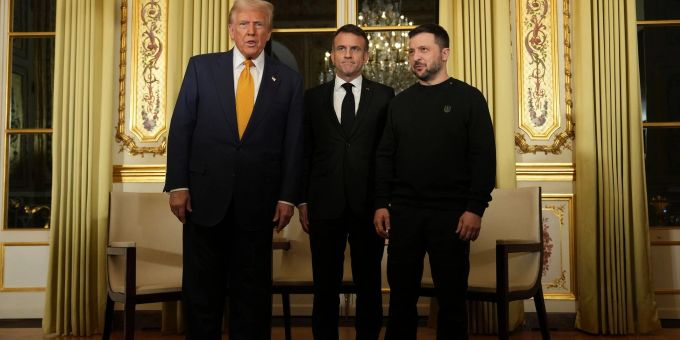 Trump steigt noch vor seiner Amtseinführung in Gespräche über die Zukunft der Ukraine ein. donald trump