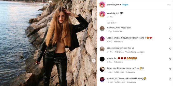 Jess aus Luzern nimmt an der Jubiläumsstaffel der Castingshow Germany's Next Topmodel teil. Germans Next Topmodel
