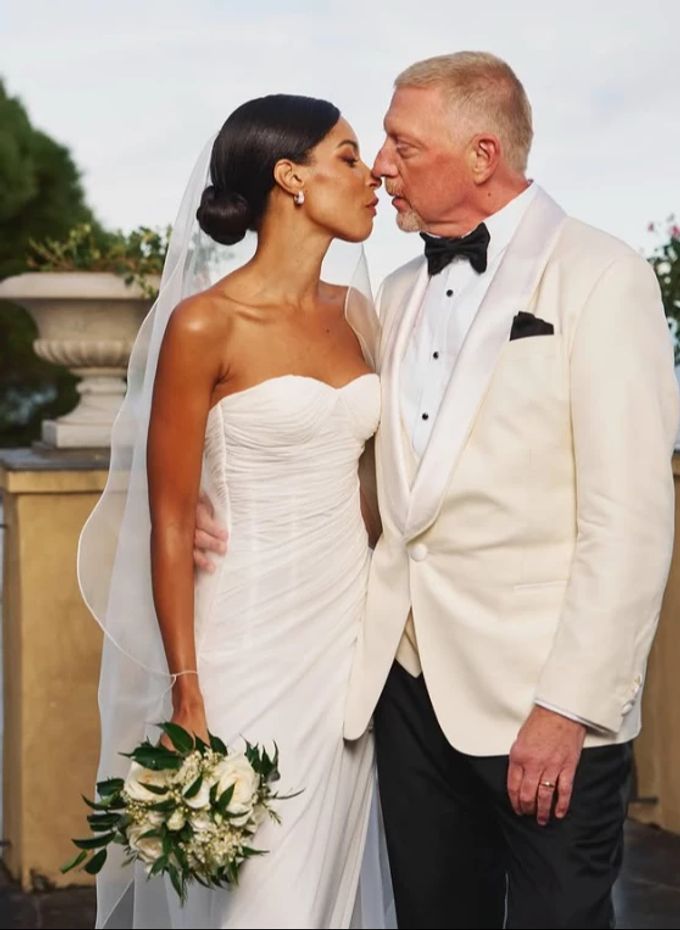 Boris Becker gab seiner dritten Ehefrau Lilian im September in Portofino das Jawort. Boris Becker