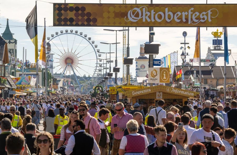 Der IS-Ableger ISRK sprach gegen mehrere Grossveranstaltungen, darunter das Münchner Oktoberfest eine Terrordrohung aus. (Archivbild)