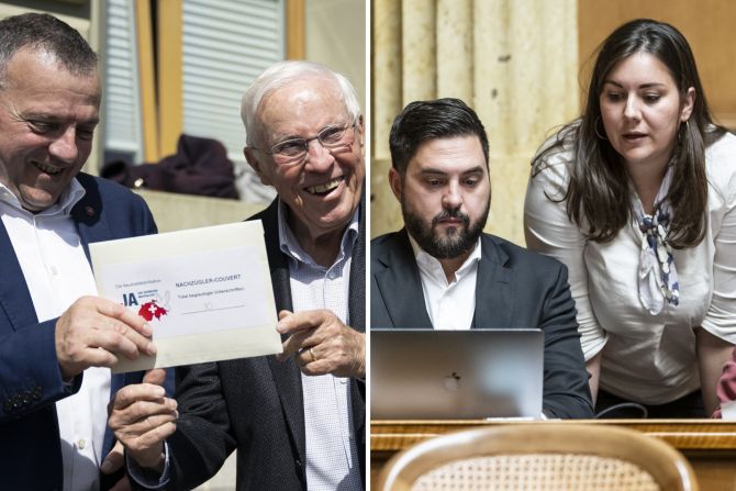 Blocher Wermuth Neutralitätsinitiative Kriegsmaterialgesetz