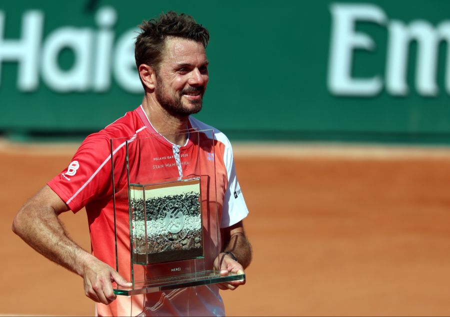 Nach dieser Saison beendet Wawrinka seine glorreiche Karriere als Tennis-Profi.