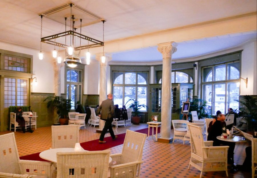 Das Kurhaus Bergün.