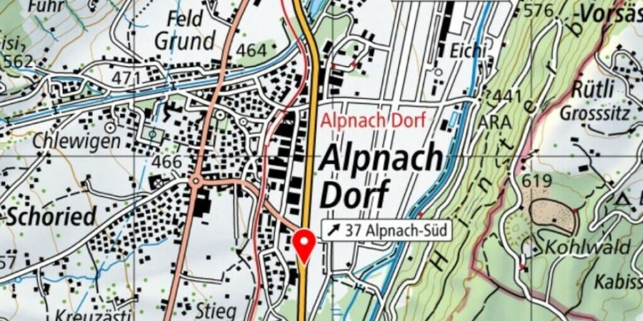 Bis im Frühling 2029 soll der neue Autobahnanschluss Alpnach-Süd fertig sein.