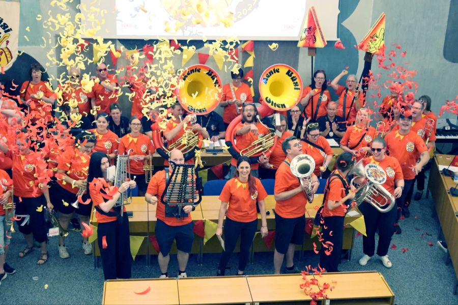 Obernaar Margot I. und die Aente Büsi werden an der kommenden Fasnacht den Ton angeben.