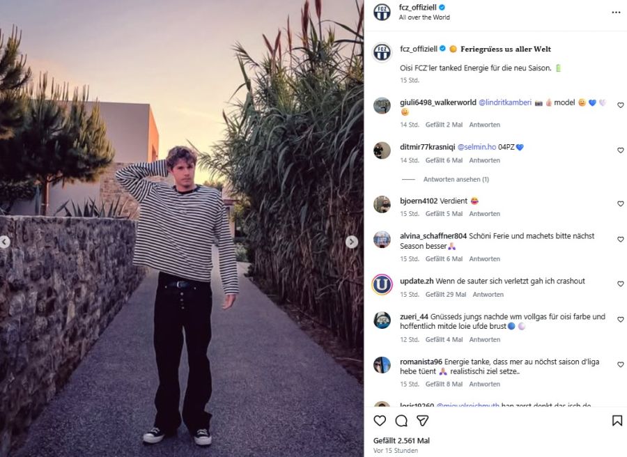 Silas Huber wird auch nach den Ferien die Nummer 1 beim FC Zürich sein.