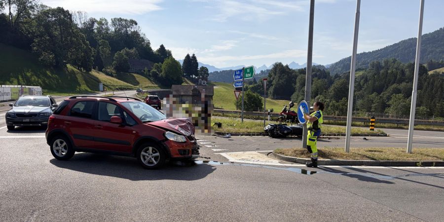 Kollision Ebnat-Kappel