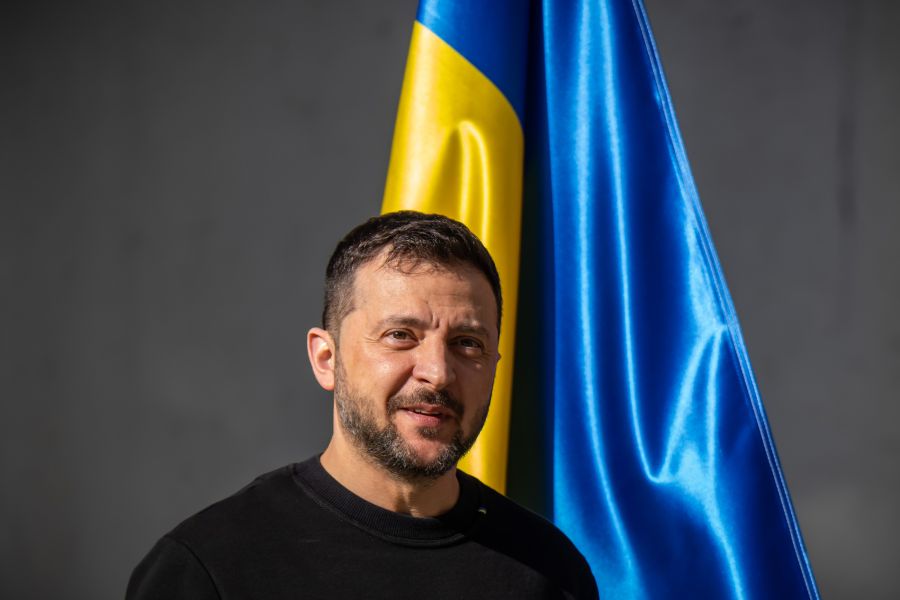 Noch am Mittwoch warnte Wolodymyr Selenskyj vor einem heftigen Angriff.