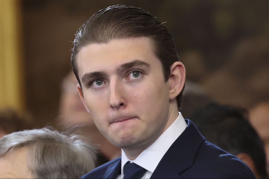 Barron Trump geht laut Insidern kaum noch raus und lebt sehr zurückgezogen.