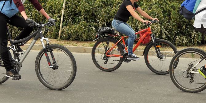 Velo Fahrrad Route fahren