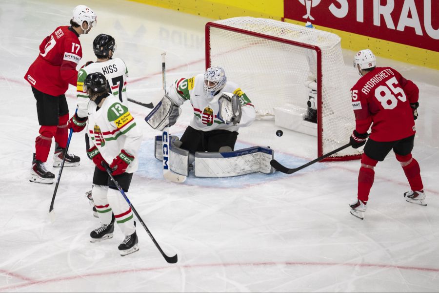 Ungarn Schweiz Eishockey-WM
