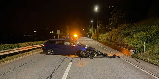 Unfall Walchwil