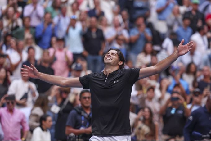 Taylor Fritz schafft erstmals den Einzug in ein Halbfinal eines Grand-Slam-Turniers. Fritz