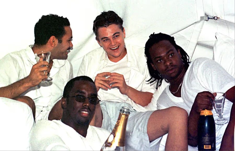 Auch Leonardo DiCaprio war in den 2000er-Jahren auf Combs Partys.