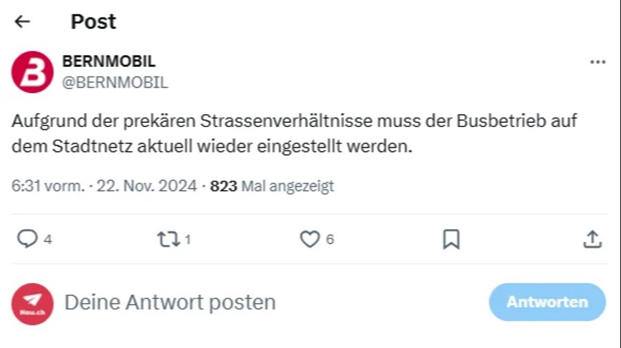 Doch die Freude ist nur von kurzer Dauer.